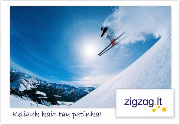 Didžiausias SLIDINĖJIMO kelionių pasirinkimas