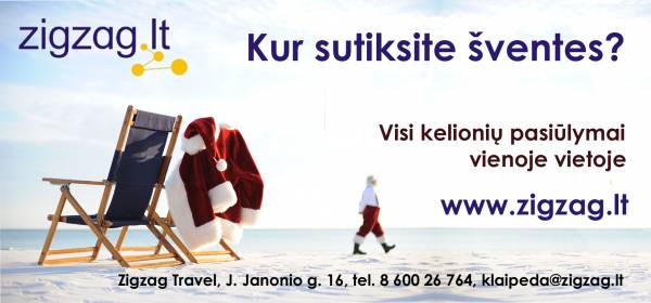 Kur sutikti Naujus metus ir kitas šventes?