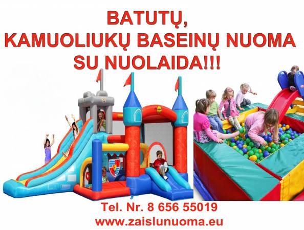 N U O L A I D O S BATUTAMS, KAMUOLIUKŲ BASEINAMS!!!