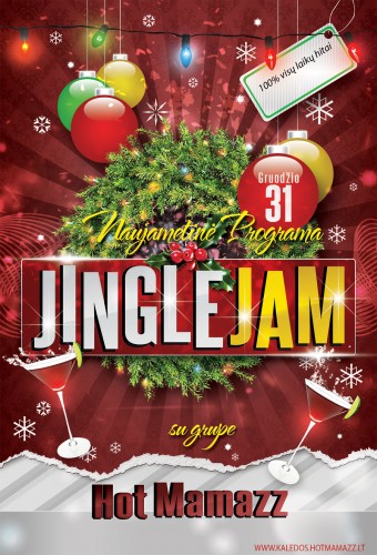 Kalėdinė-Naujametinė Grupės Hot Mamazz programa JINGLE JAM