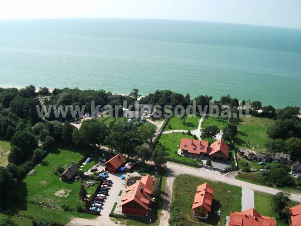 69 m iki jūros KARKLĖS SODYBA: Kambariai, Apartamentai, Namelis